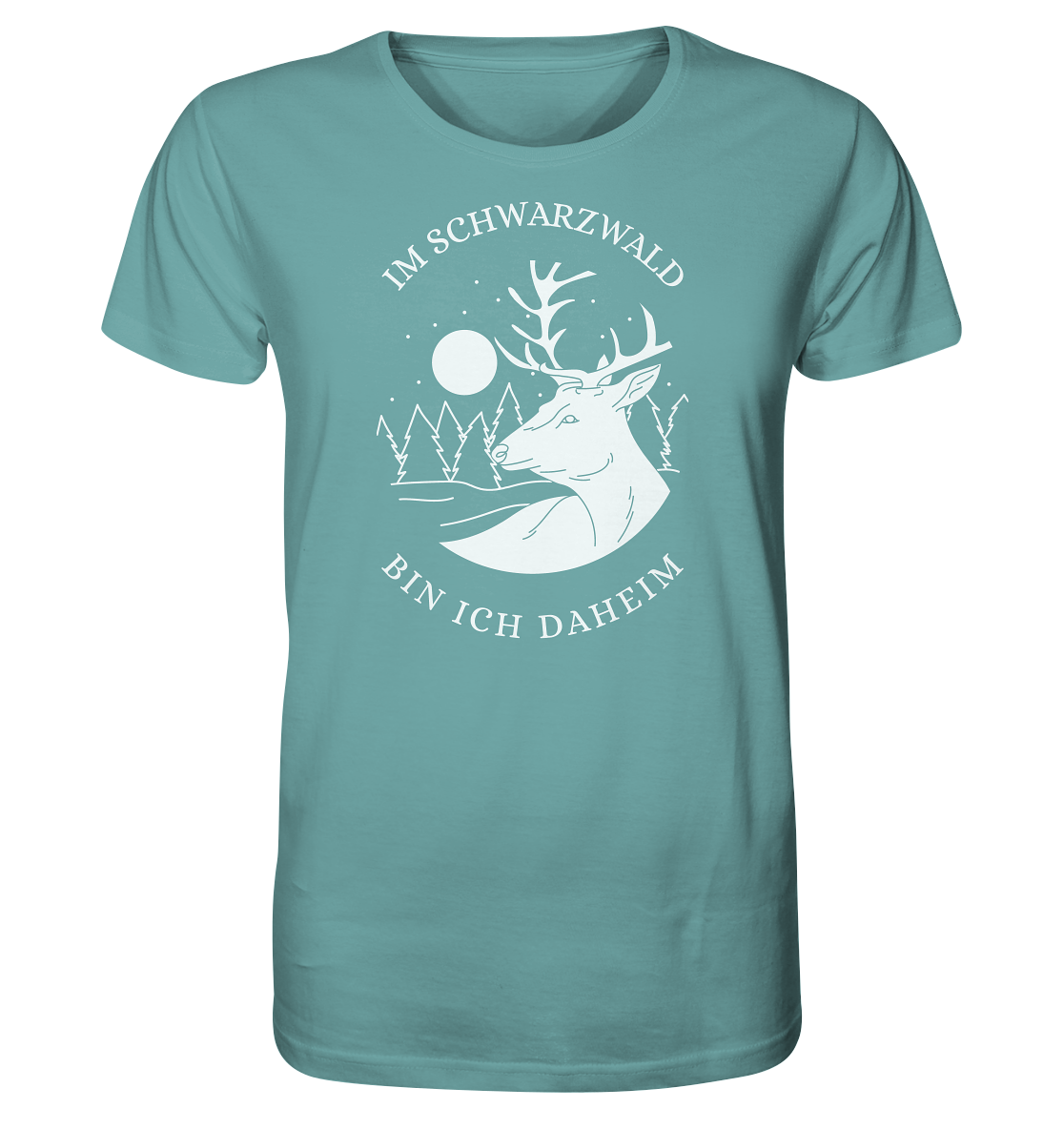 Schwarzwald Hirsch | Organic T-Shirt