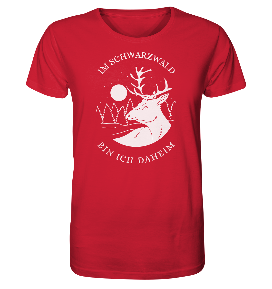 Schwarzwald Hirsch | Organic T-Shirt