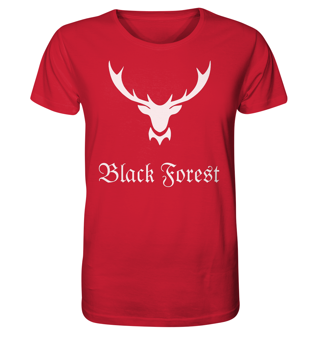 Black Forest Hirschgeweih | Organic T-Shirt