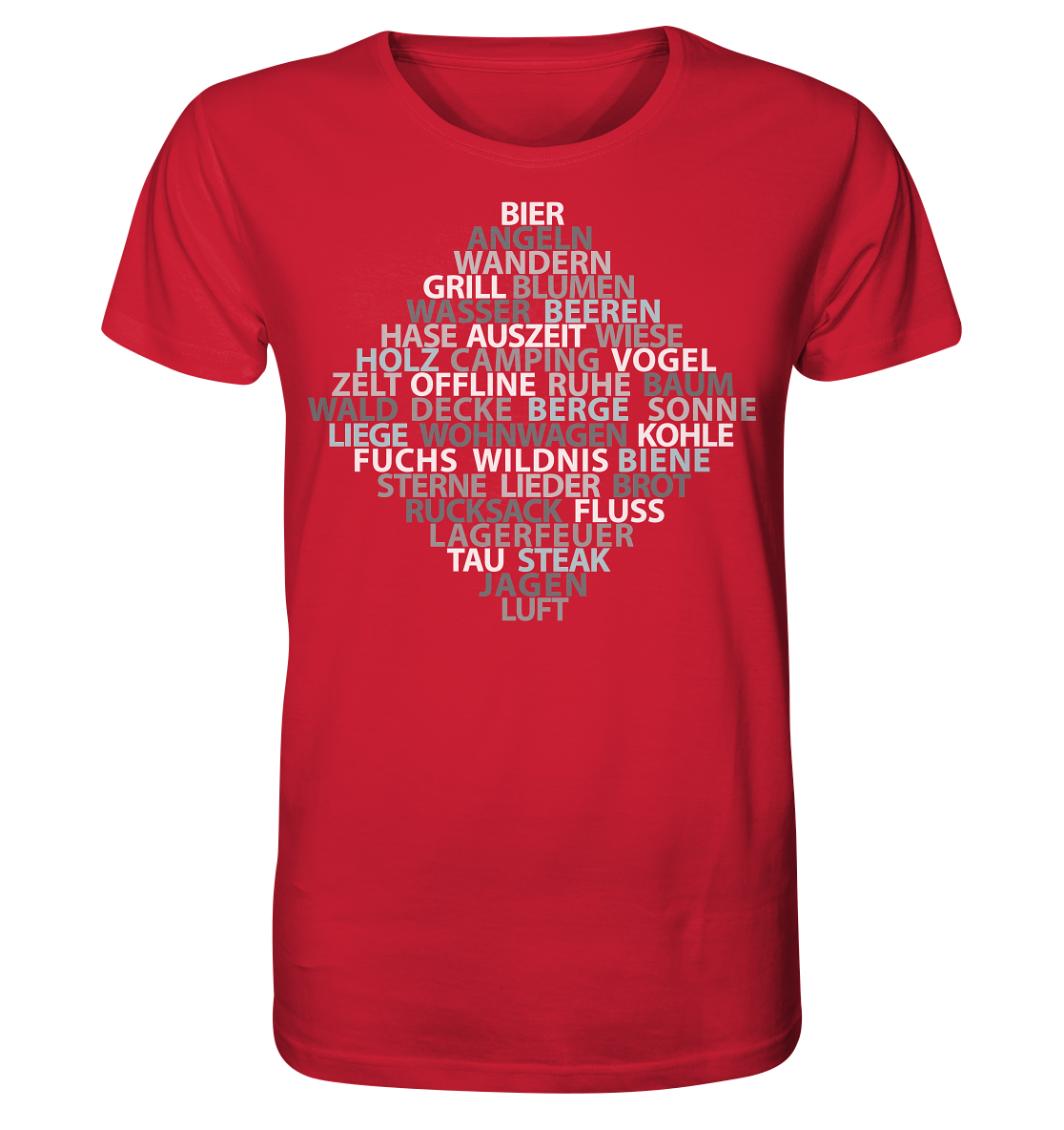 Wortsalat der Natur | Organic T-Shirt