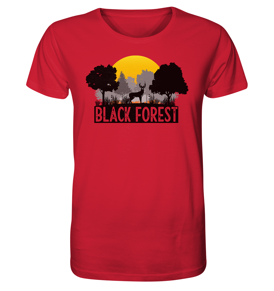Black Forest Hirsch | Organic T-Shirt