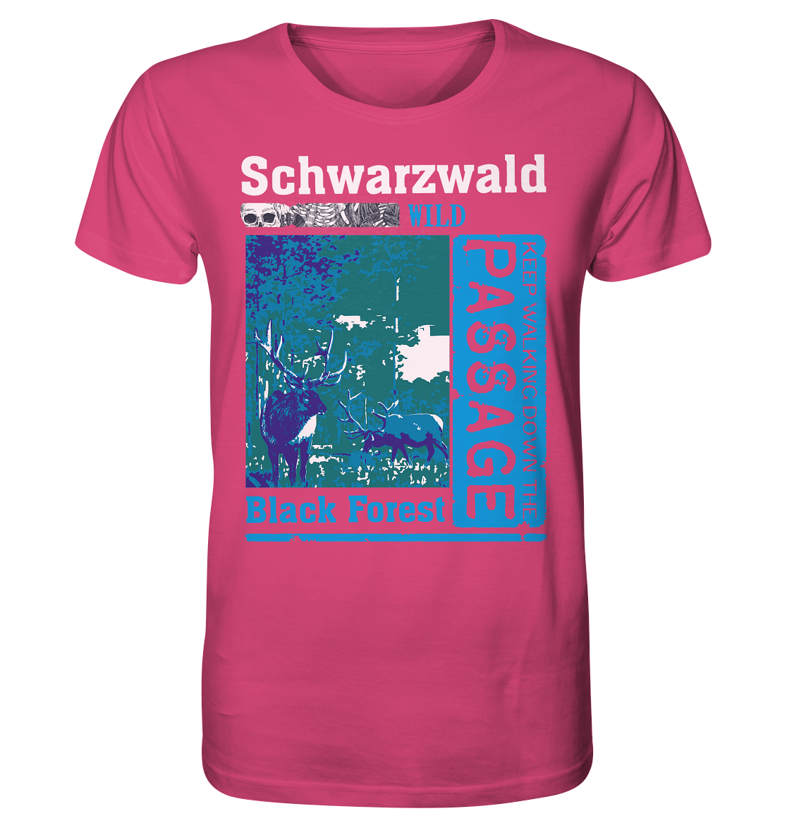 Schwarzwald Wild Passage | Bio T-Shirt Organic