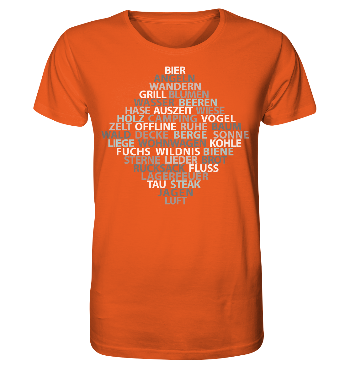 Wortsalat der Natur | Organic T-Shirt