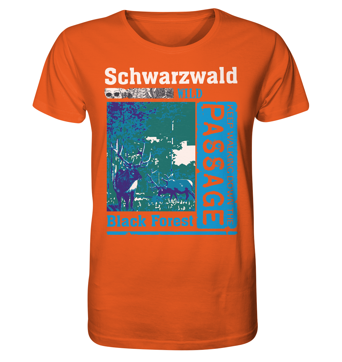 Schwarzwald Wild Passage | Bio T-Shirt Organic