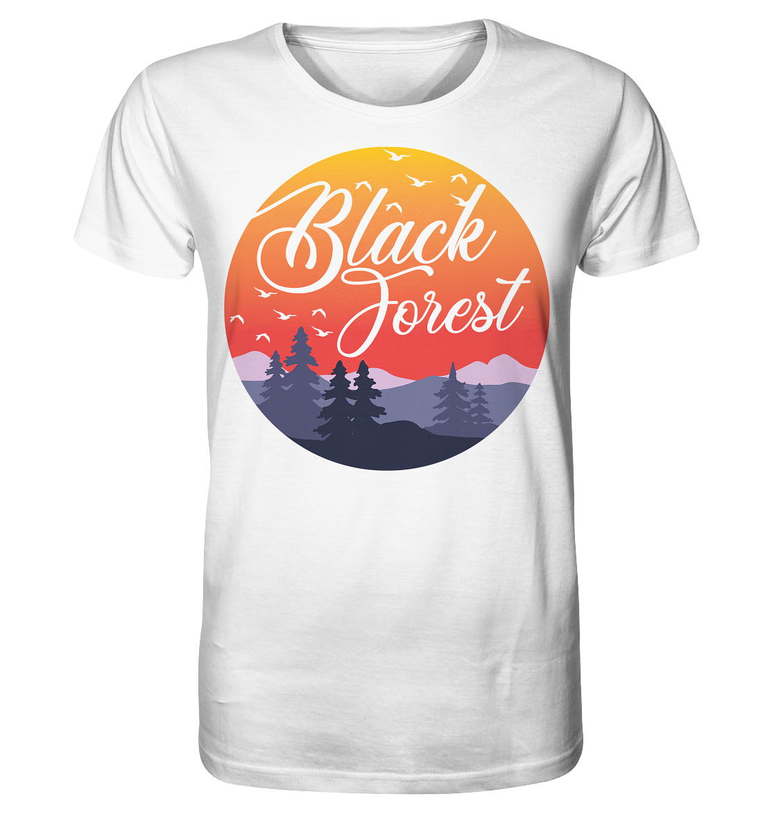 Black Forest Sunset | Organic T-Shirt