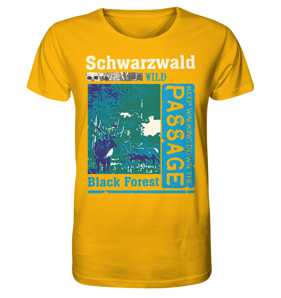 Schwarzwald Wild Passage | Bio T-Shirt Organic
