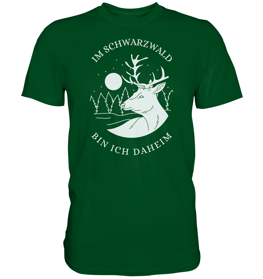 Schwarzwald Hirsch | Organic T-Shirt