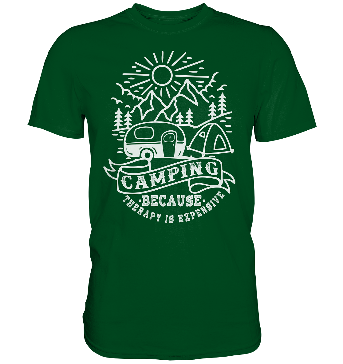 Camping Therapy | Unisex Premium T-Shirt