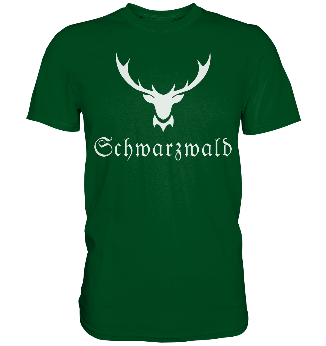 Schwarzwald Hirschgeweih | Premium T-Shirt
