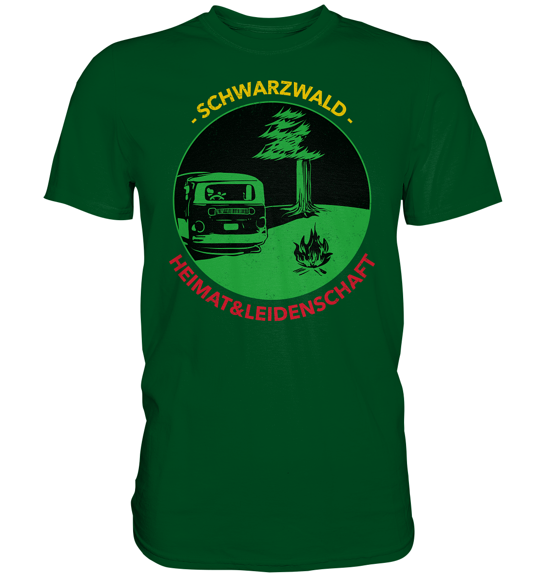 Schwarzwald Heimat Leidenschaft | Unisex Premium T-Shirt