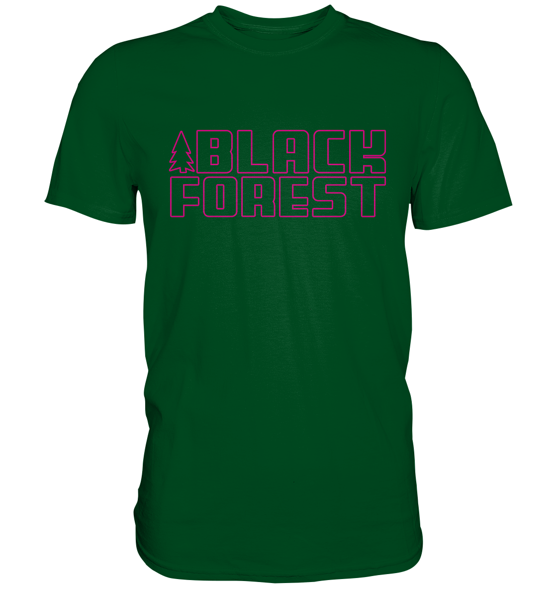 Black Forest Outline | Unisex Premium T-Shirt