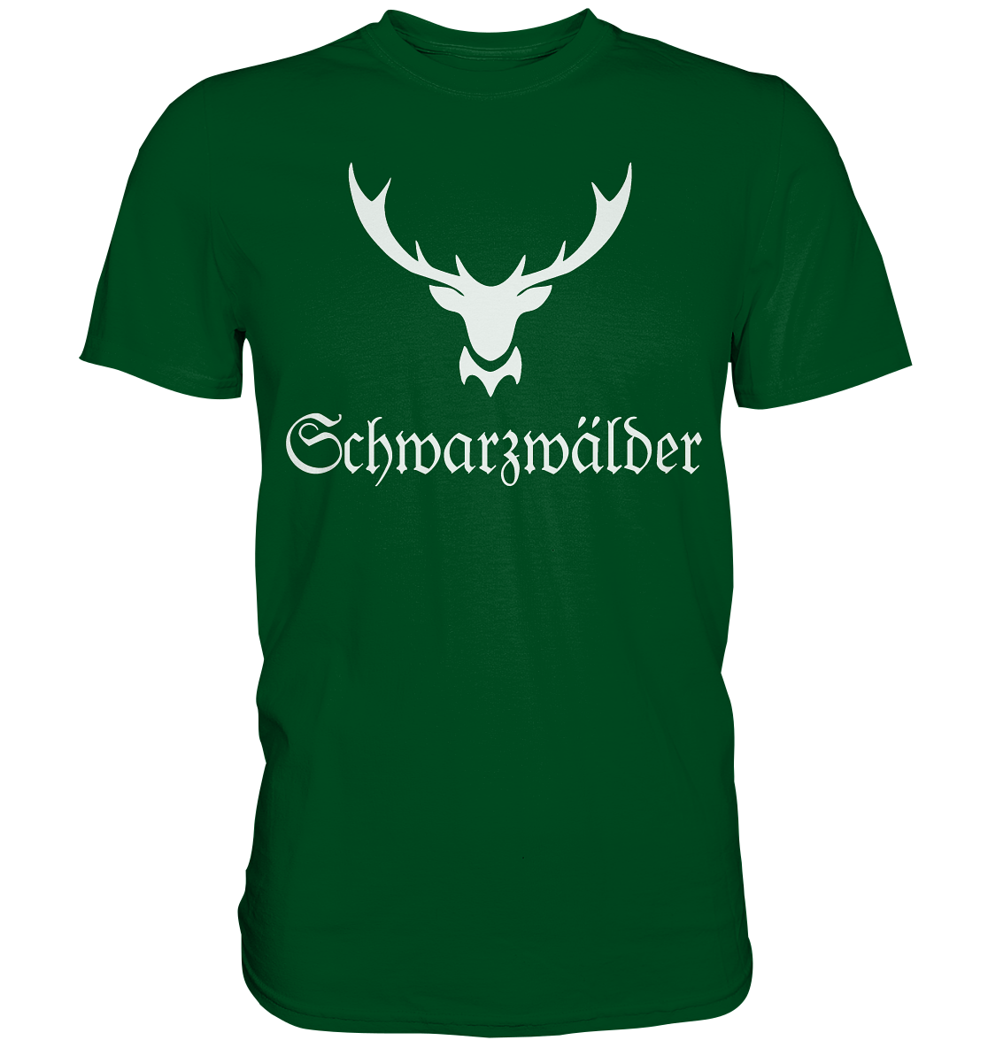 Schwarzwälder Hirschgeweih | Organic T-Shirt