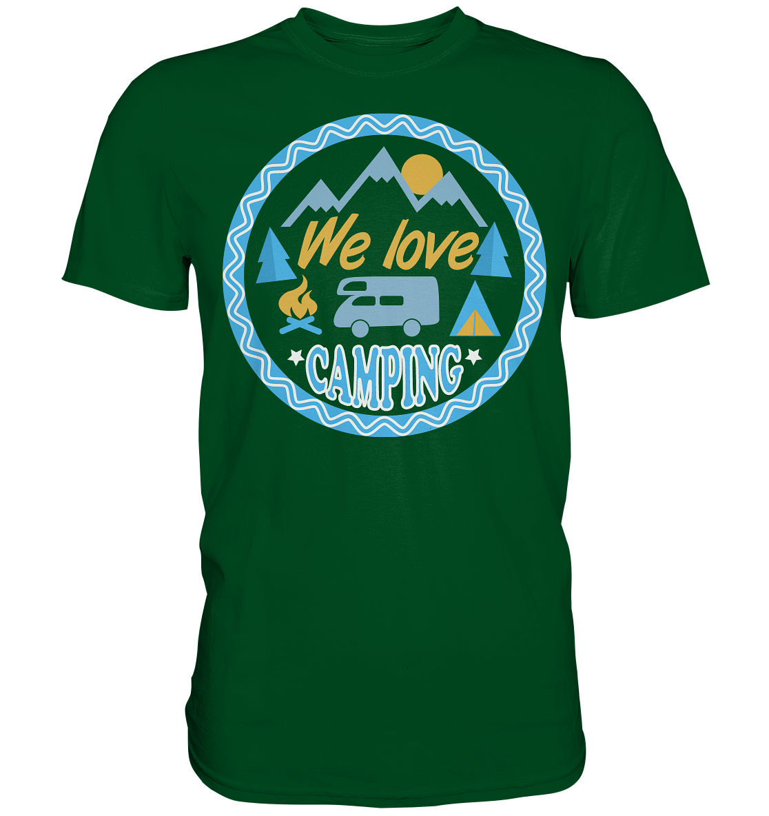 We Love Camping | Unisex Premium T-Shirt - Premium Shirt