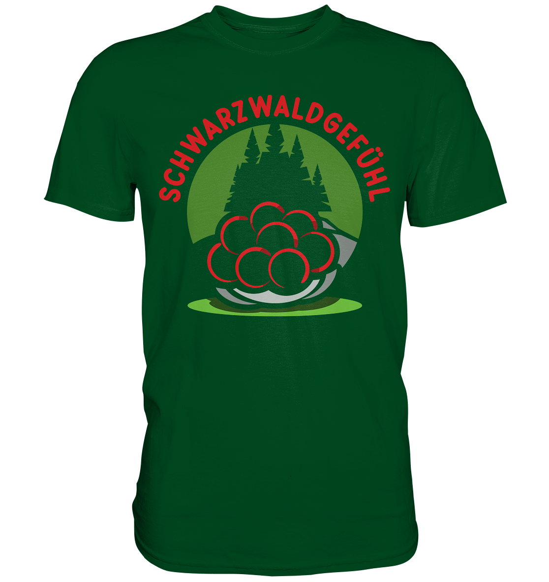 Schwarzwaldgefühl | Unisex Premium T-Shirt
