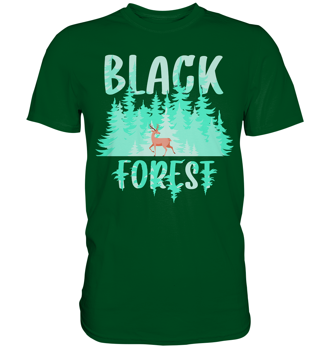 Black In The Forest | Unisex Premium T-Shirt