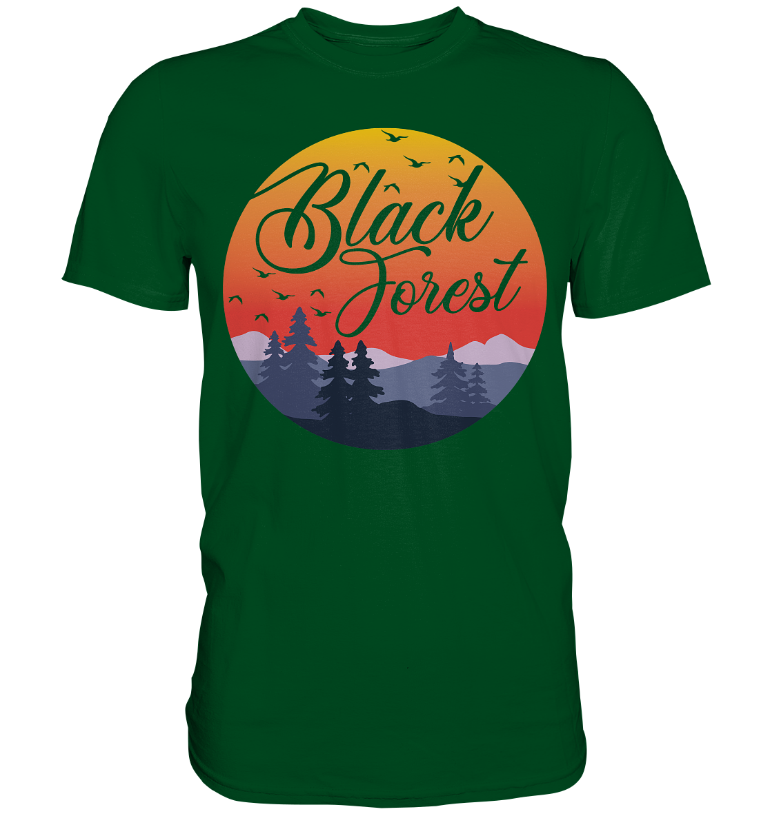 Black Forest Sunset | Unisex Premium T-Shirt