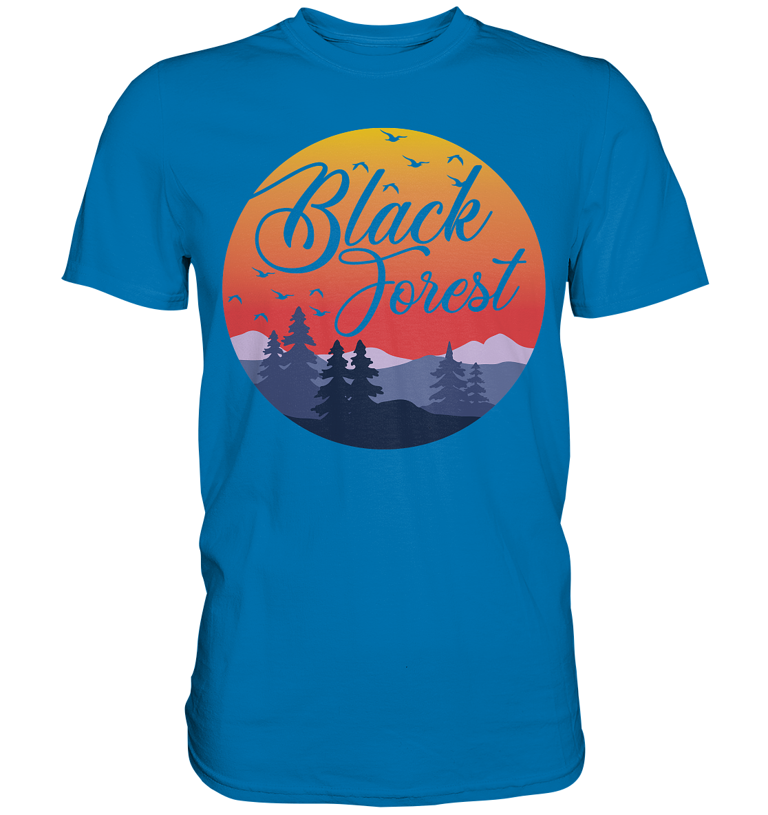 Black Forest Sunset | Unisex Premium T-Shirt