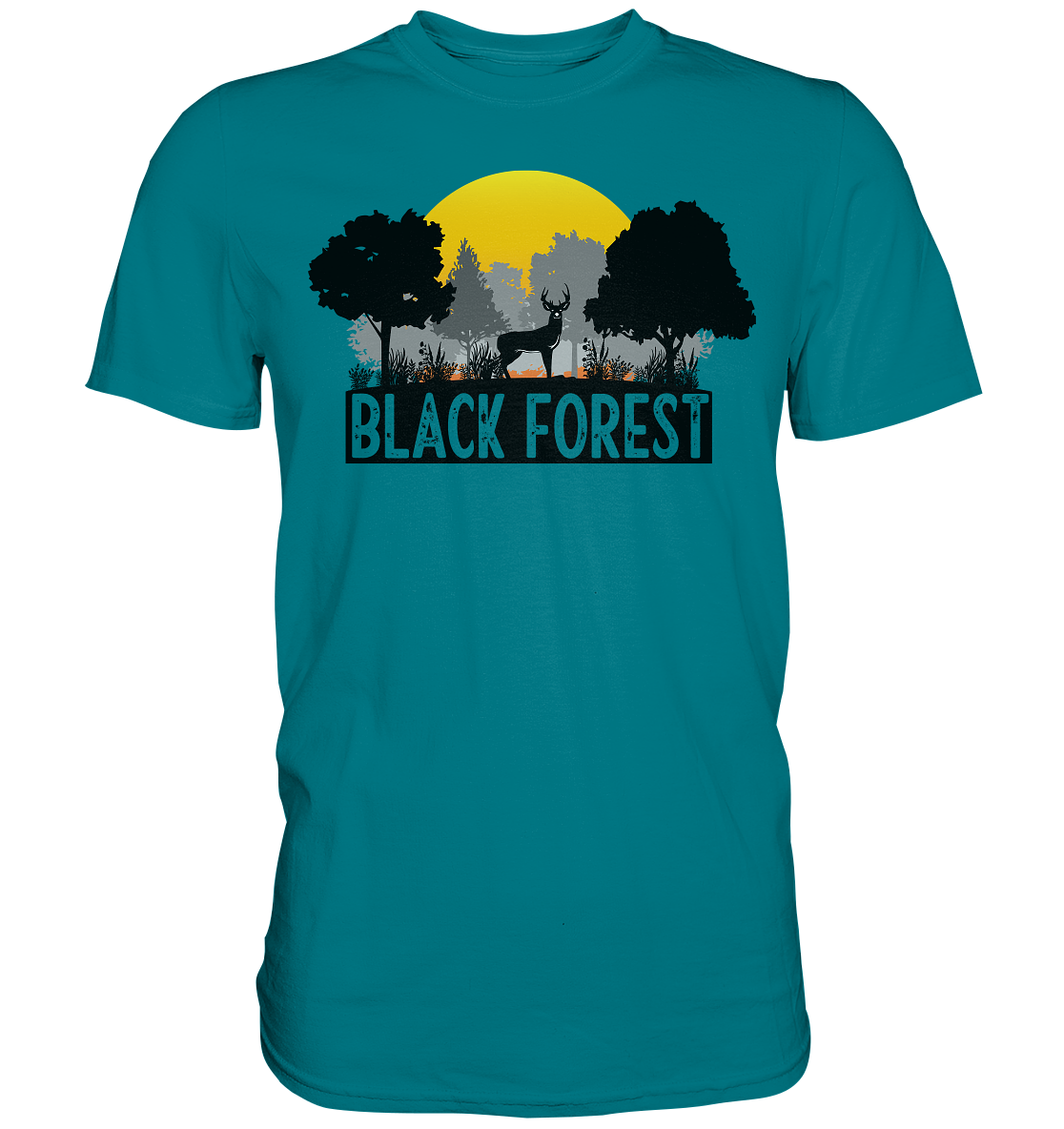 Black Forest Hirsch | Organic T-Shirt
