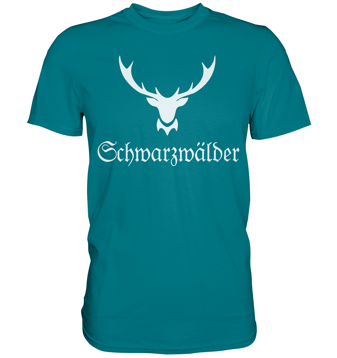 Schwarzwälder Hirschgeweih | Organic T-Shirt