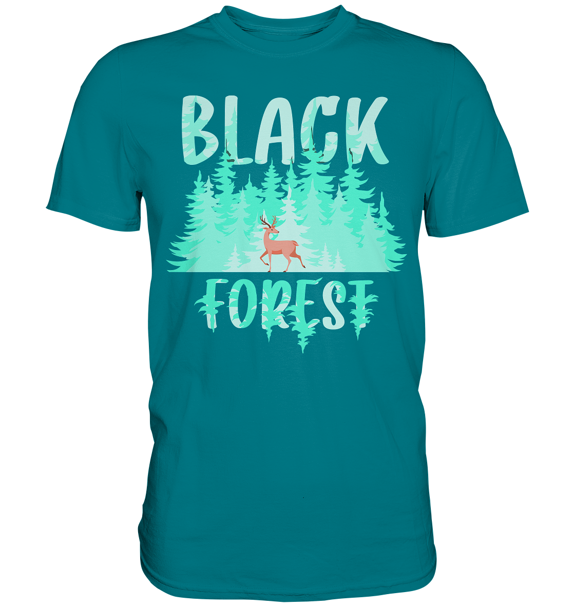 Black In The Forest | Unisex Premium T-Shirt