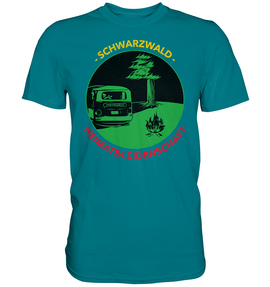 Schwarzwald Heimat Leidenschaft | Unisex Premium T-Shirt