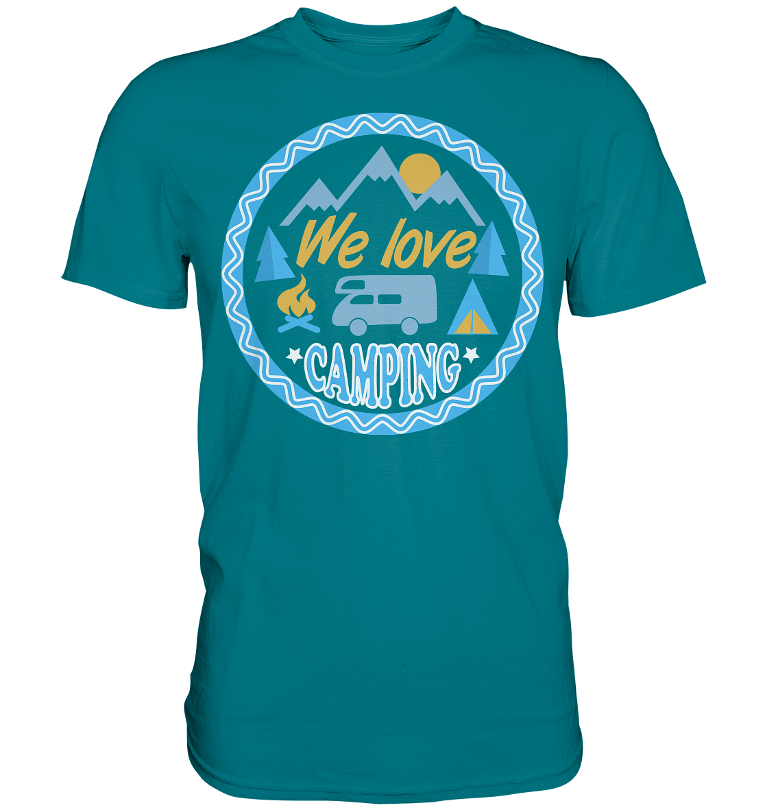 We Love Camping | Unisex Premium T-Shirt - Premium Shirt