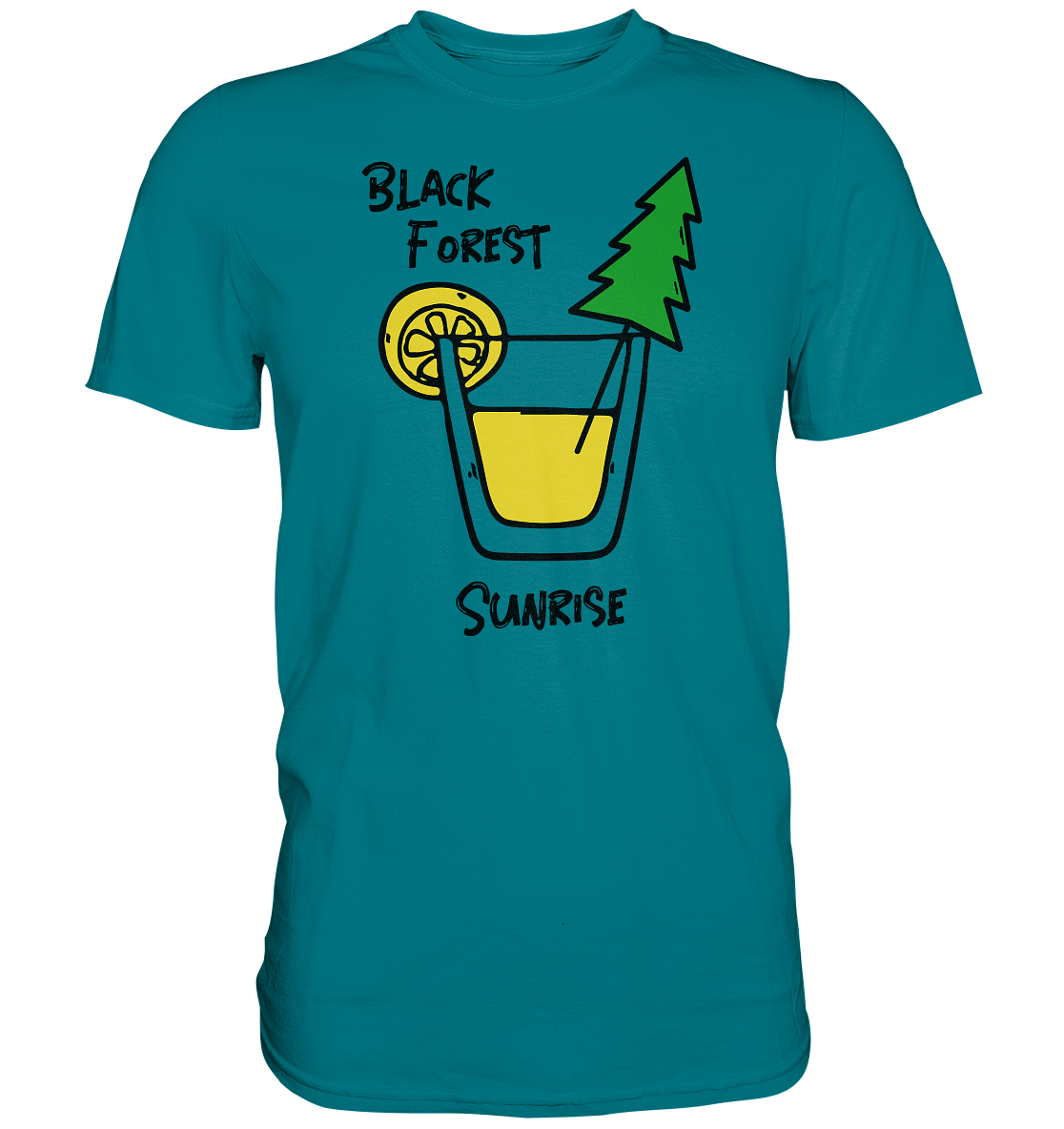 Black Forest Sunrise | Unisex Premium T-Shirt