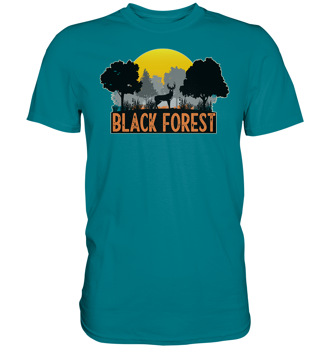 Black Forest Hirsch | Organic T-Shirt