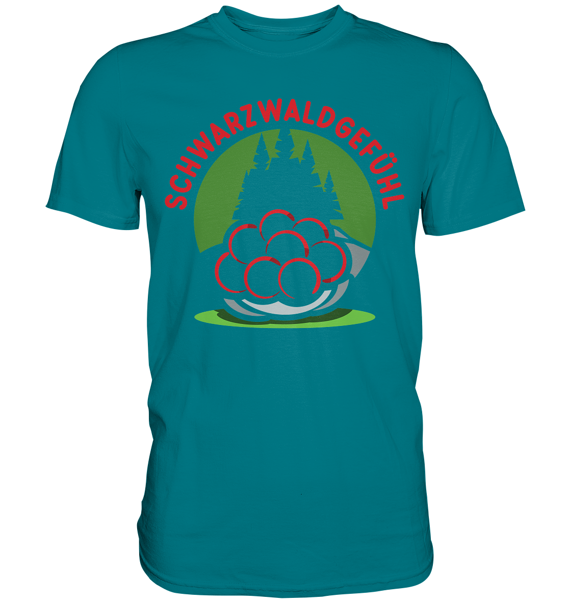 Schwarzwaldgefühl | Unisex Premium T-Shirt