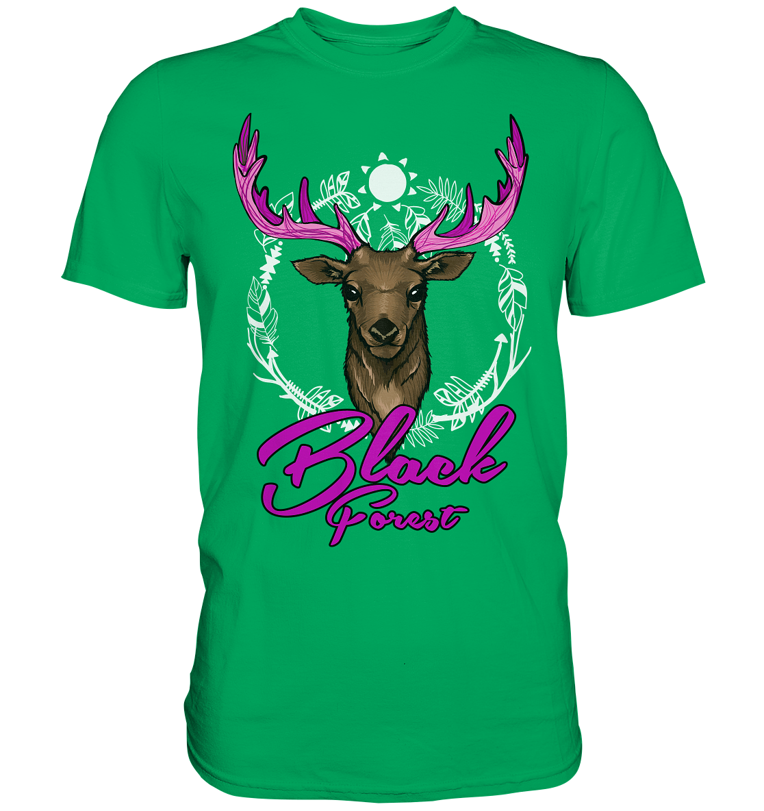 Black Forest Hirsch | Organic T-Shirt