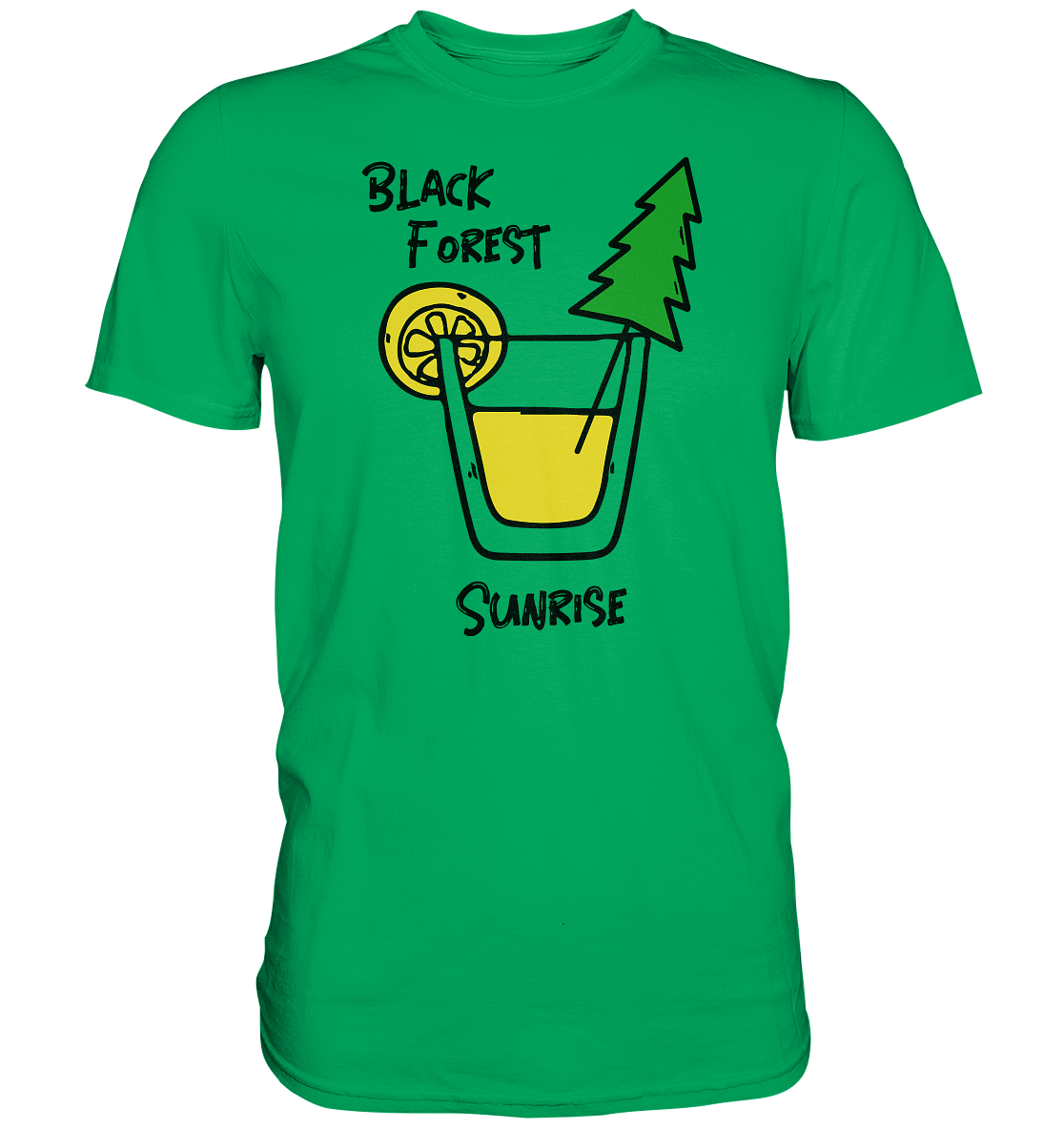 Black Forest Sunrise | Unisex Premium T-Shirt