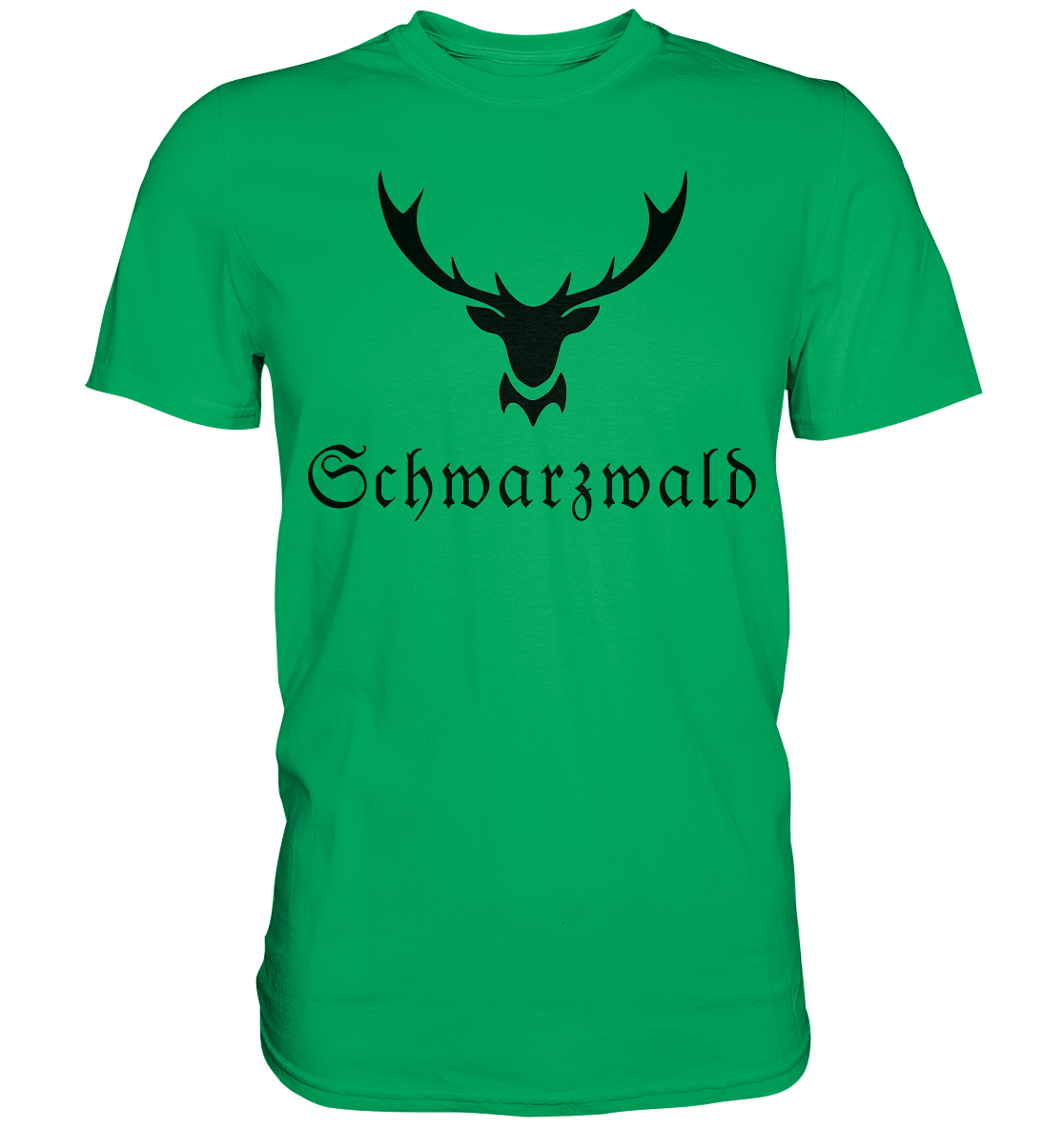Schwarzwald Hirschgeweih | Unisex Premium T-Shirt