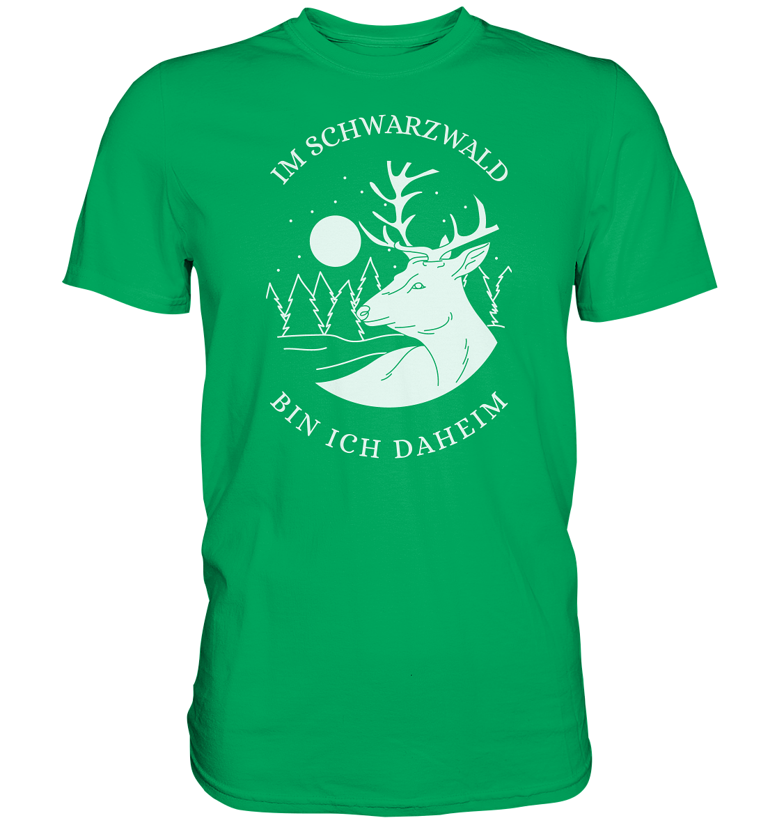 Schwarzwald Hirsch | Organic T-Shirt