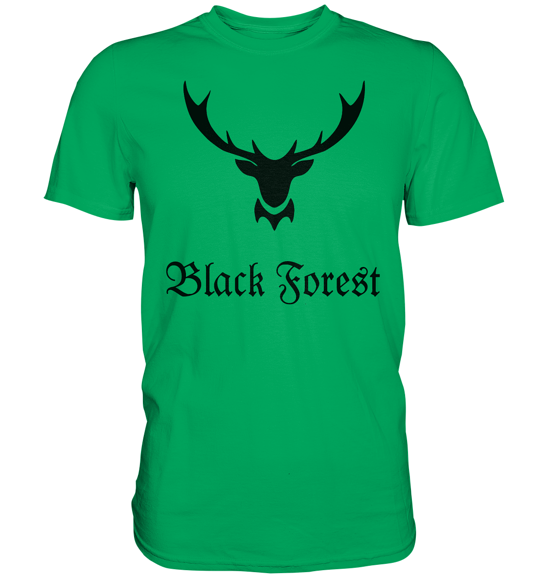 Black Forest Hirschgeweih | Unisex Premium T-Shirt