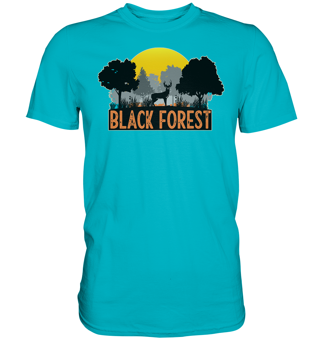 Black Forest Hirsch | Organic T-Shirt