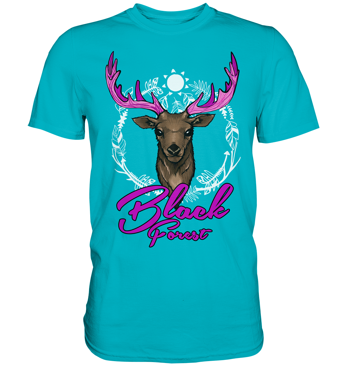 Black Forest Hirsch | Organic T-Shirt