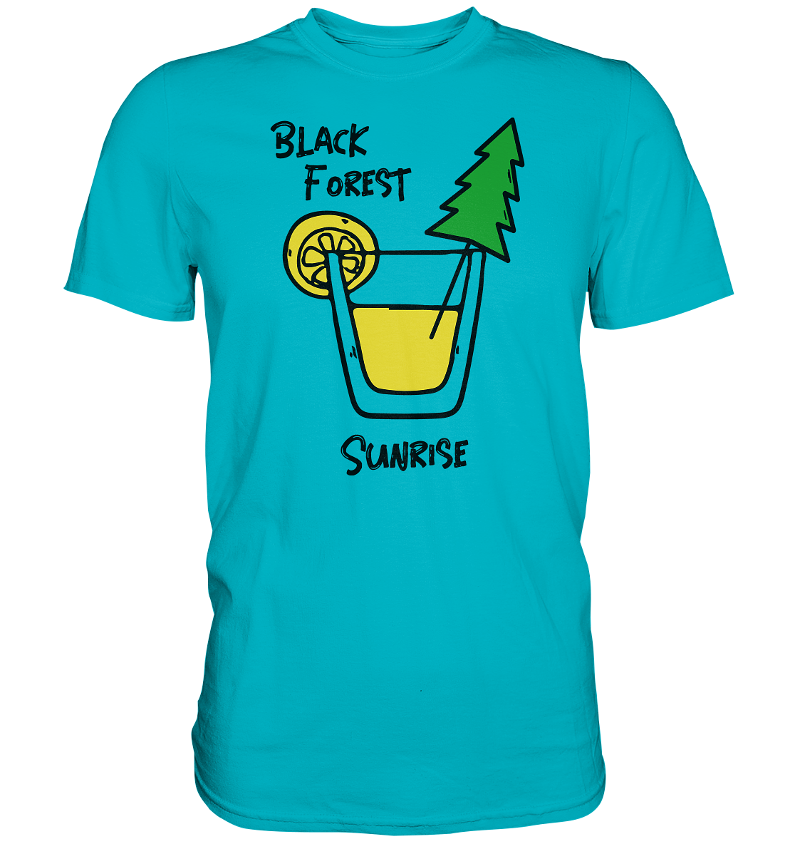 Black Forest Sunrise | Unisex Premium T-Shirt