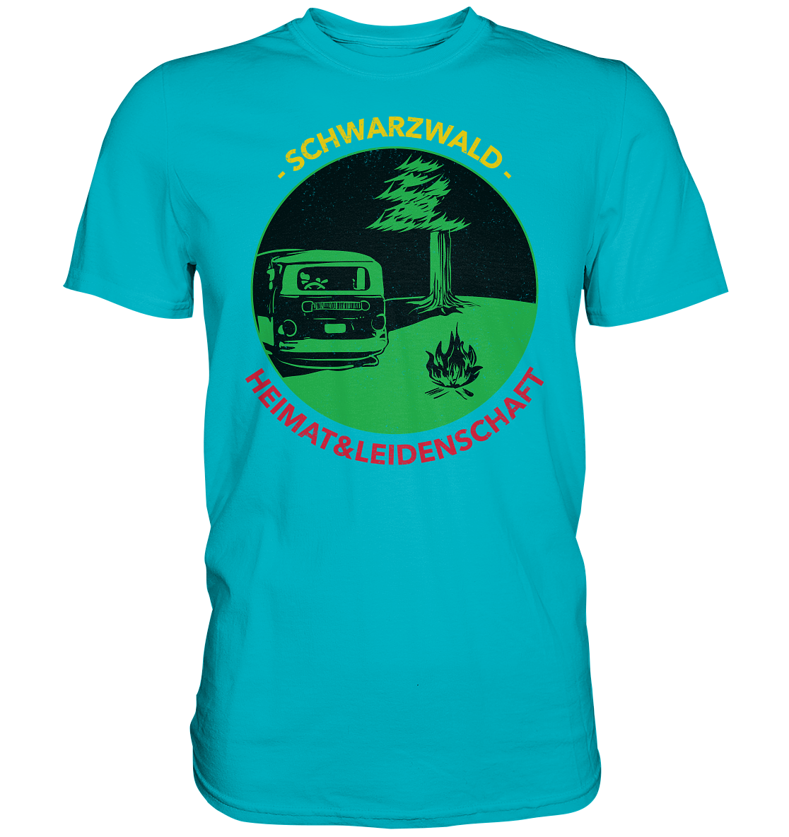 Schwarzwald Heimat Leidenschaft | Unisex Premium T-Shirt