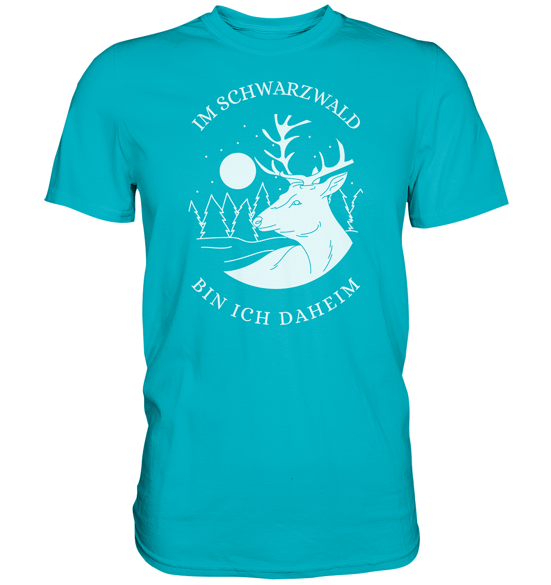 Schwarzwald Hirsch | Organic T-Shirt