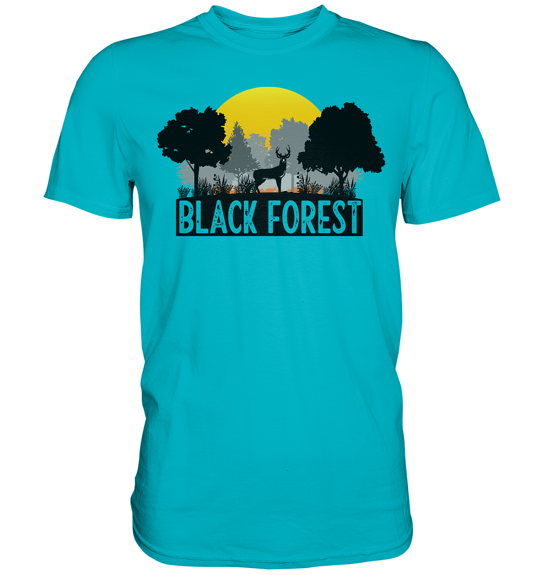Black Forest Hirsch | Organic T-Shirt