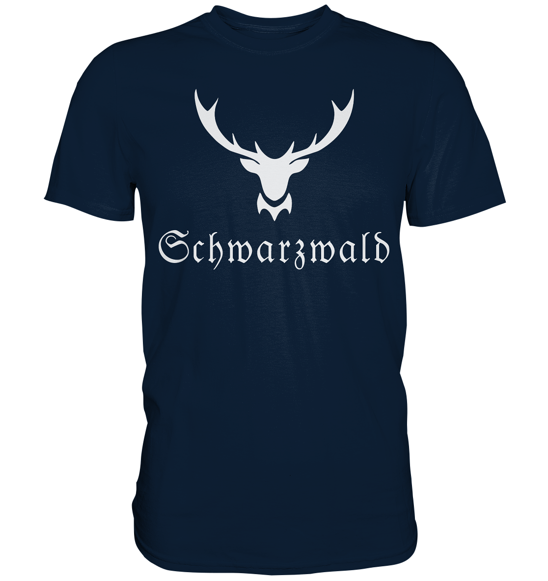 Schwarzwald Hirschgeweih | Premium T-Shirt