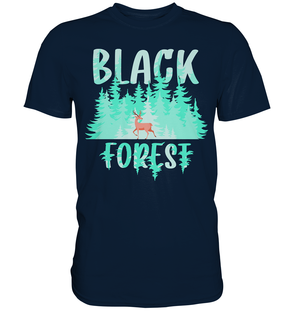 Black In The Forest | Unisex Premium T-Shirt