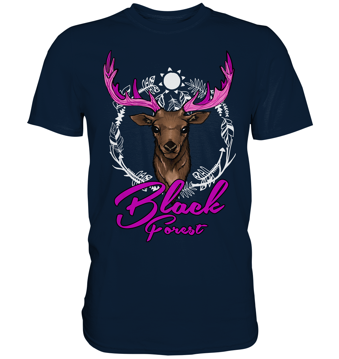 Black Forest Hirsch | Organic T-Shirt
