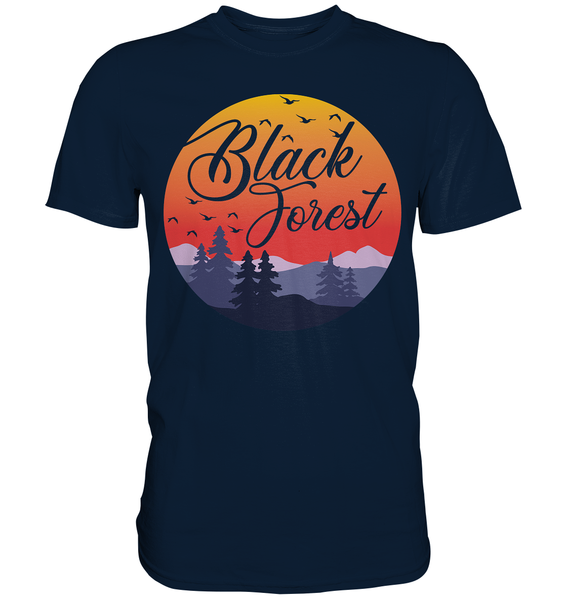 Black Forest Sunset | Unisex Premium T-Shirt