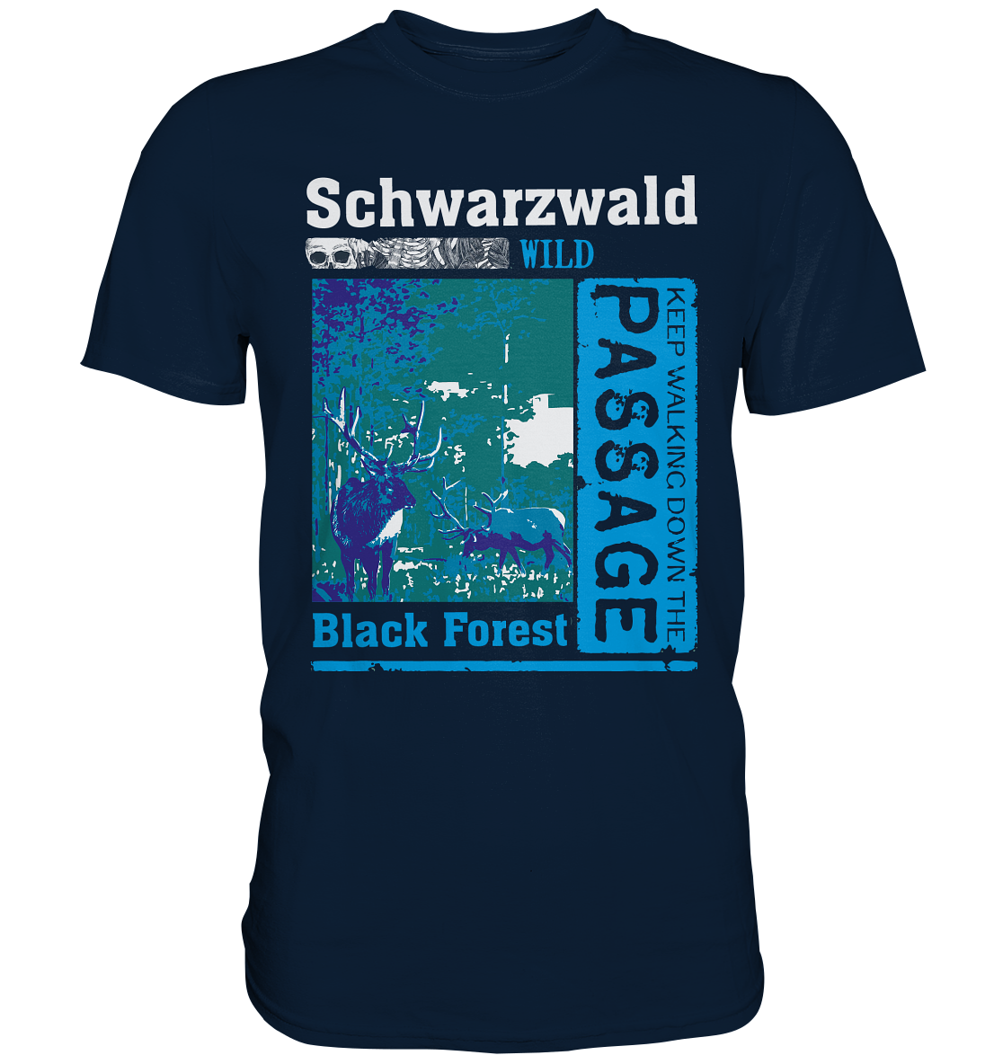 Schwarzwald Wild Passage | Unisex Premium T-Shirt