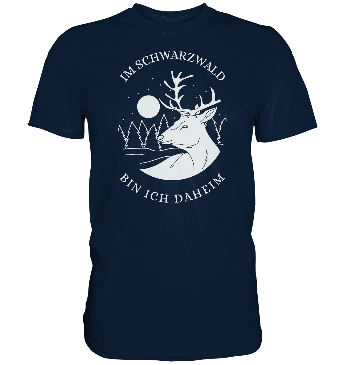 Schwarzwald Hirsch | Organic T-Shirt