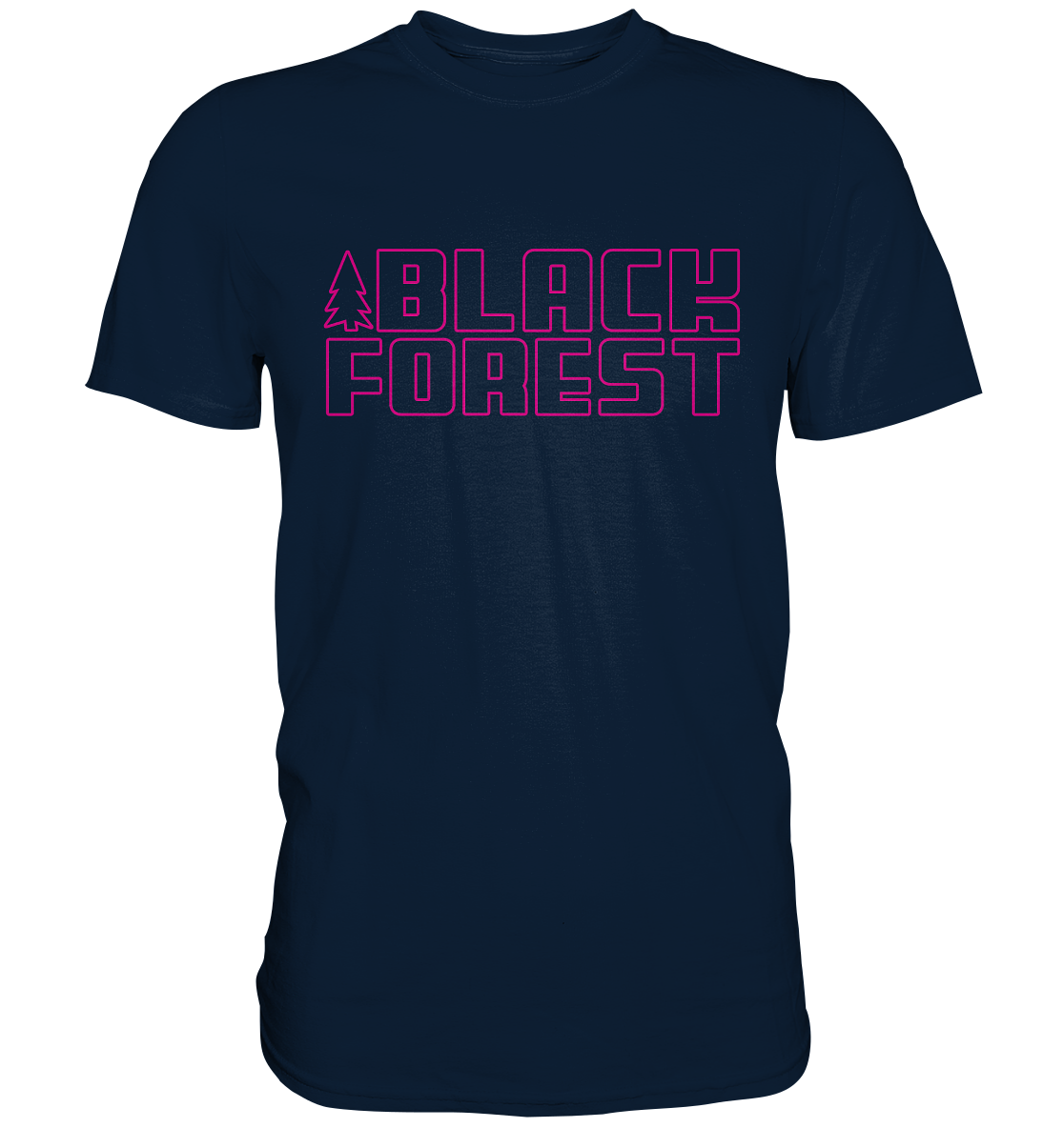 Black Forest Outline | Unisex Premium T-Shirt