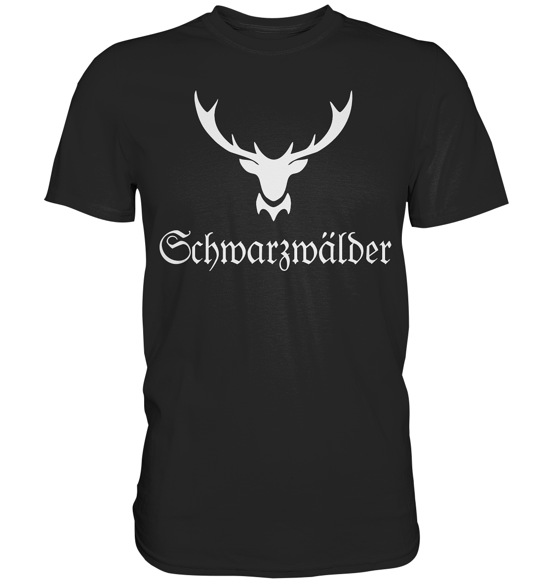 Schwarzwälder Hirschgeweih | Organic T-Shirt