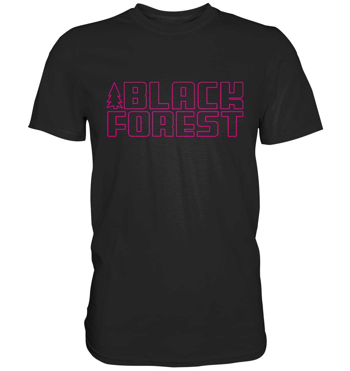 Black Forest Outline | Unisex Premium T-Shirt
