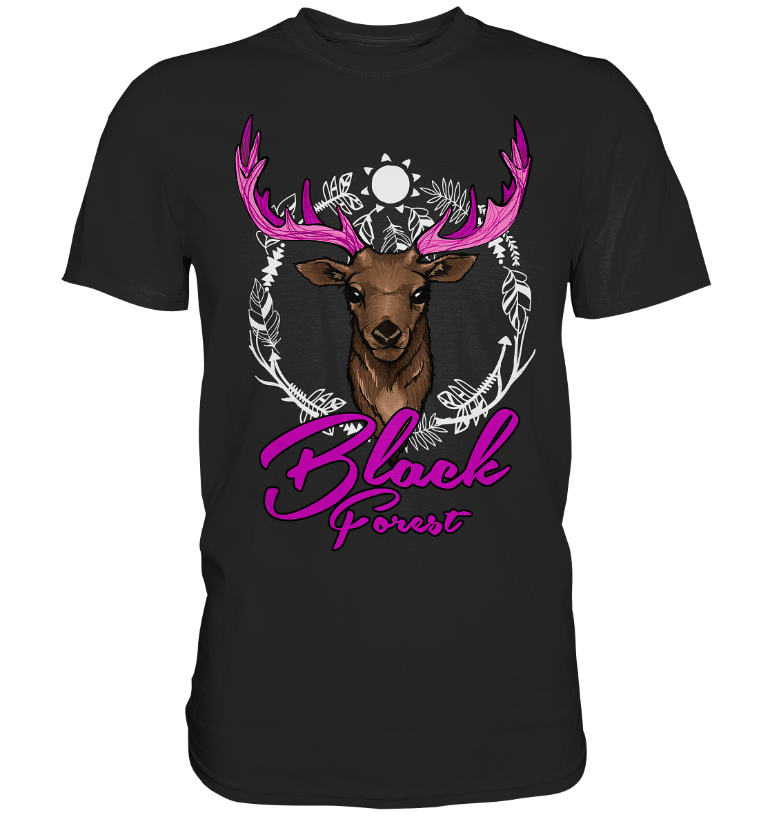 Black Forest Hirsch | Organic T-Shirt